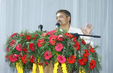 श्री डी.एन. यादव, निदेशक, प्रधान रक्षा संपदा निदेशालय, मध्य कमान द्वारा धन्यवाद ज्ञापन