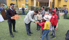 Gift Distribution to the kids;?>