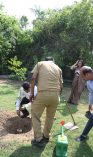 World Environment Day, 05 June, 2023 - Tree plantation being carried out by Shri GS Rajeswaran, the then DGDE;?>