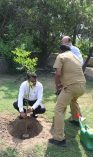 World Environment Day, 05 June, 2023 - Tree plantation being carried out by Shri GS Rajeswaran, the then DGDE;?>
