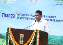 Shri G S Rajeswaran, DGDE addressing on the occasion of 77th Independence Day;?>