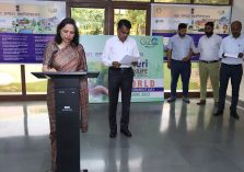 Mission LiFE pledge being administered by Smt Vibha Sharma, Addl DG on World Environment Day 2023;?>