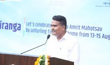 Shri G S Rajeswaran, the then DGDE addressing on the occasion of 77th Independence Day;?>