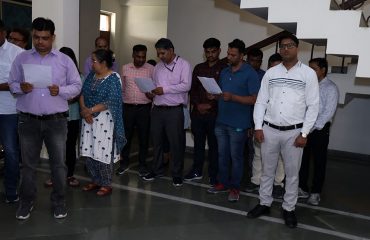 Mission LiFE pledge being administered on World Environment Day 2023