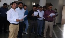 Mission LiFE pledge being administered on World Environment Day 2023;?>