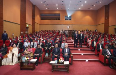 View of Auditorium during Defence Estates Day 2024 celebration