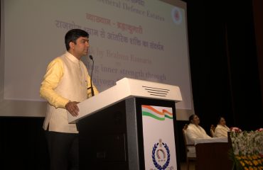 Welcoming address for representatives of Brahma Kumaris