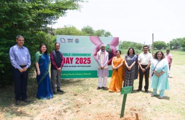 Celebration of World Environment Day 2025 at Raksha Sampada Bhawan Delhi Cantt