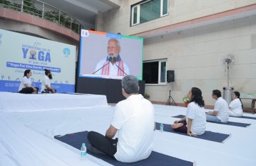 रक्षा संपदा महानिदेशालय में 11वें अंतर्राष्ट्रीय योग दिवस, 2025 समारोह की झलकियाँ