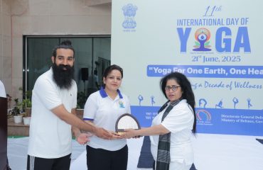 रक्षा संपदा महानिदेशालय में 11वें अंतर्राष्ट्रीय योग दिवस, 2025 समारोह की झलकियाँ
