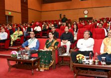 मंथन 2025 के दौरान 19-09-2025 को ऑडिटोरियम का दृश्य;?>