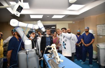 Glimpses of inauguration ceremony of Robotic Orthopedic System at Cantonment General Hospital, Delhi Cantt on 23/04/2026