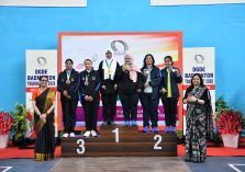 Glimpses of Prize Distribution Ceremony of DGDE Badminton Tournament 2026