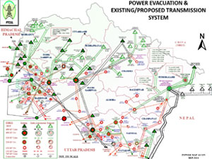 Transmission Map of PTCUL
