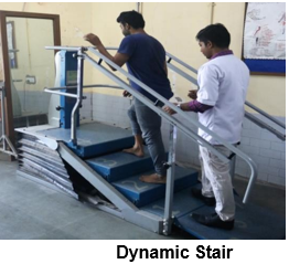 Dynamic stair