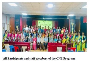 All Participants and staff members of the CNE Program