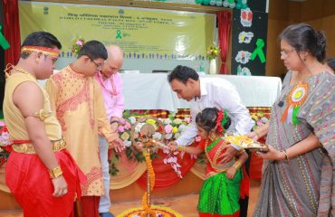 Sri Rajesh Aggarwal, IAS, Secretary, Department of Empowerment of Persons with Disabilities (Divyangjan), Ministry of Social Justice and Empowerment, Govt. of India inaugurating the World Cerebral Palsy Day on 06th Octbover, 2024.