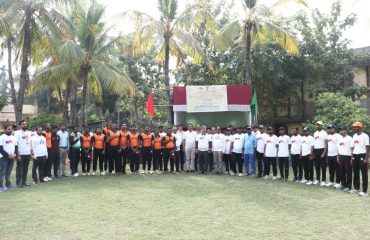 Group Photographs of Divyang Cricket Team of Bengal and Uttar Pradesh