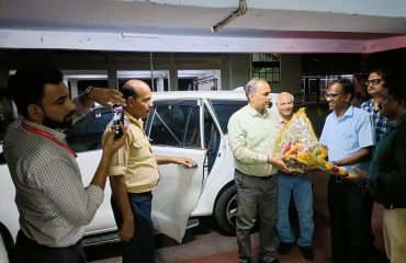Welcoming of Sri. Rajeev Sharma (IFoS), Joint Secretary, DEPWD, MOSJE, GOI at NILD, Kolkata