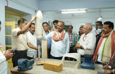 Sri P. C. Mohan, Chairman and member of Parliamentary Standing Committee on Social Justice and Empowerment interacting with P&O Professional