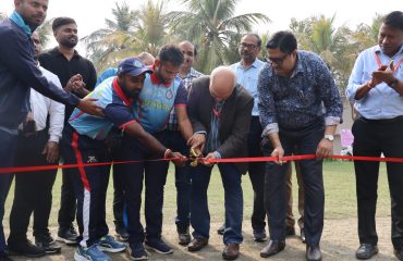 Dr. Lalit Narayan, Director, NILD, Kolkata, Sri Sougato Banerjee, DDA, NILD inagurating the Divyang Cricket Match