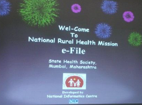 eFile implementation at NRHM-Mumbai – 13th March 2012.