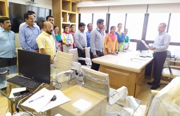 State Informatics Officer administers oath on Constitution Day