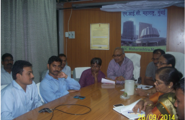 Organization of Hindi Pakhawada at NIC, Maharashtra State, Centre Mumbai - 2014