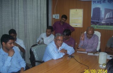 Organization of Hindi Pakhawada at NIC, Maharashtra State, Centre Mumbai - 2014