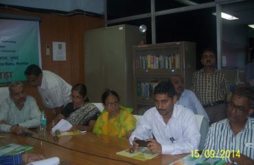 Organization of Hindi Pakhawada at NIC, Maharashtra State, Centre Mumbai - 2014