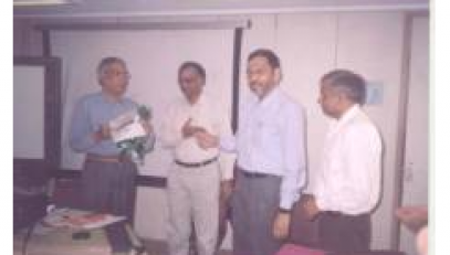 Release of Activity Report of NIC Maharashtra by DG NIC at NIC Delhi