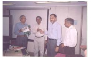 Release of Activity Report of NIC Maharashtra by DG NIC at NIC Delhi