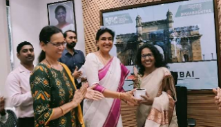 Visit of Ms. Rachna Shrivastava DDG and State coordinator NIC, Maharashtra