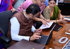 eCabinet Maharashtra-The launch was seamless as all the minister officials gone thourgh the awareness and exclusive training program conducted by National Informatics Centre Mumbai;?>