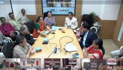 Superannuation of Shri. Sanjeev Kulkarni, Director (IT)/Scientist-E NIC Maharashtra