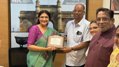 Superannuation of Shri Anthony Thomas Ayyanthole, Joint Director (IT), NIC, DIO Sindhudurg