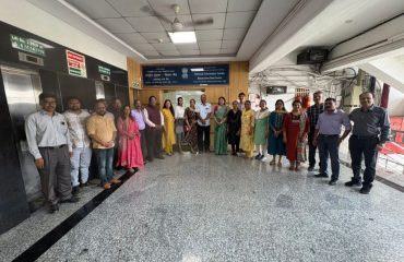 Superannuation of Shri Anthony Thomas Ayyanthole, Joint Director (IT), NIC, DIO Sindhudurg