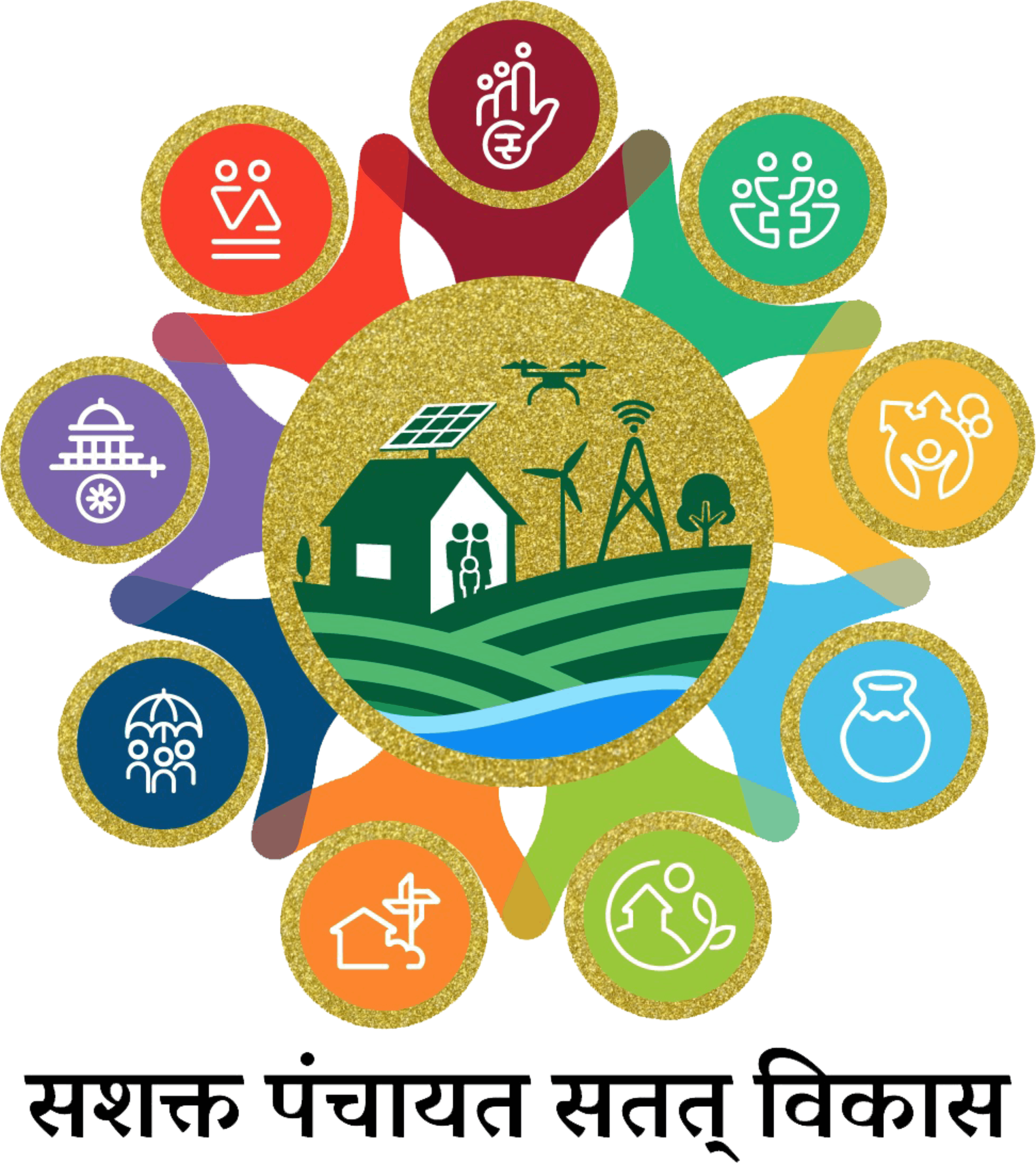 Logo of Sustainable Development Goals for Panchayat