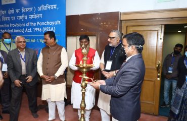 Image of Shri Girirah singh PESA Conference