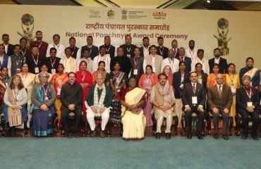 National Panchayat Awards Ceremony 11 December 2024, Vigyan Bhawan New Delhi