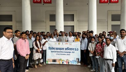 Special Cleanliness Drive on the Eve of Swachh Bharat Diwas (1 Oct 2025, New Delhi)