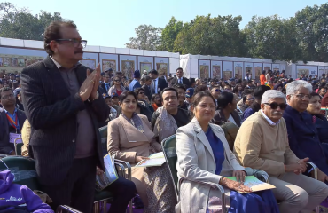 MoPR’s SVAMITVA Tableau at Republic Day Parade 2026 (26 January, 2026, New Delhi)