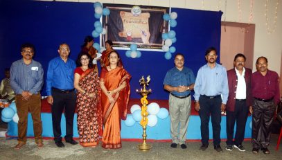 Lighting of Lamp by Dignitaries