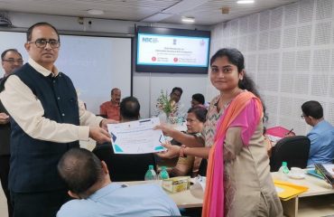 Distribution of Certificates to the participants.