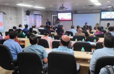 Dr A K Hota, DDG addressing on the bootcamp.