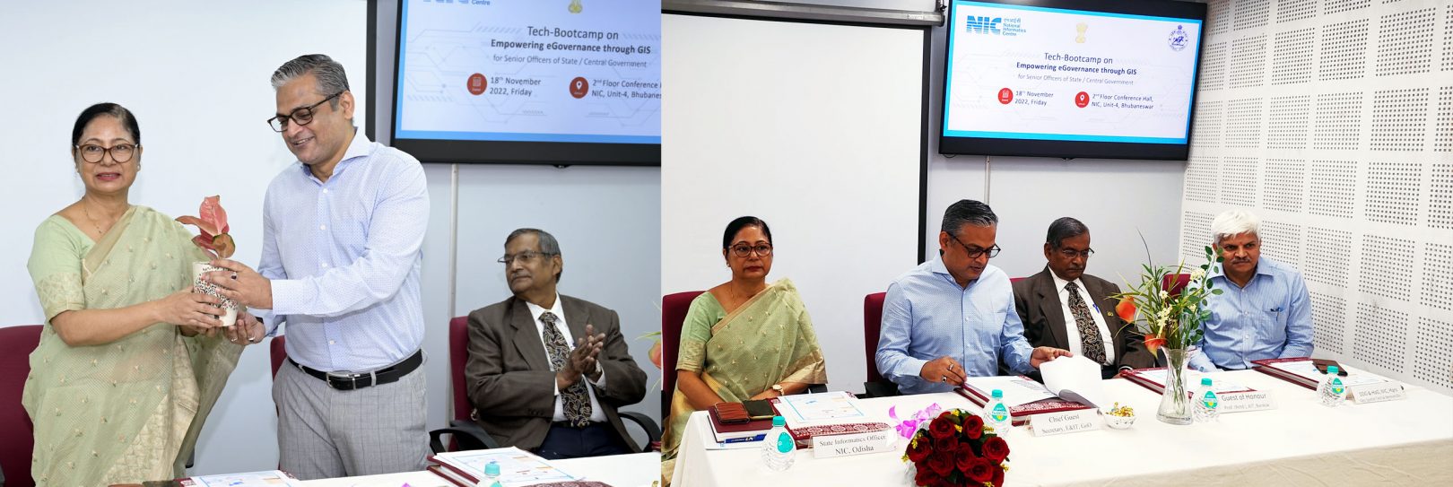Secretary, Electronics and IT, Odisha inaugurated the Tech-Bootcamp on Empowering eGovernance through GIS.