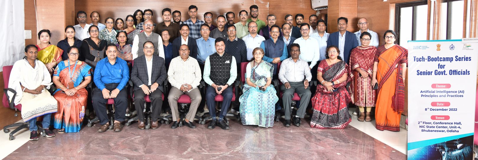 Senior Officers of Government participated in the Tech-Bootcamp on Artificial Intelligence (AI) – Principles and Practices.
