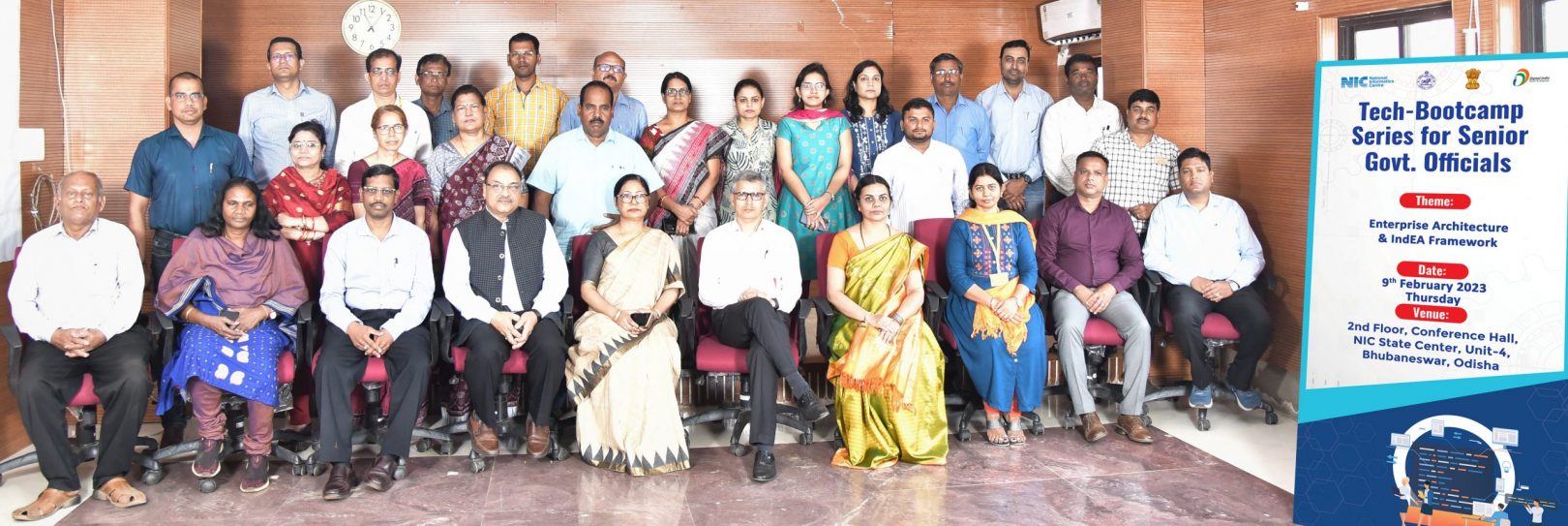 NIC, Bhubaneswar Organised Tech-Bootcamp on Enterprise Architecture and IndEA Framework.