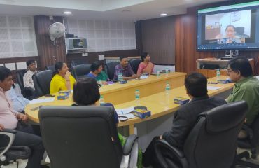 एनआईसी, दिल्ली और एनआईसी चेन्नई की टीम वीसी के माध्यम से शामिल हुई