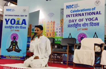 Speech by the Guest on the topic of this edition - Yoga for Self and Society